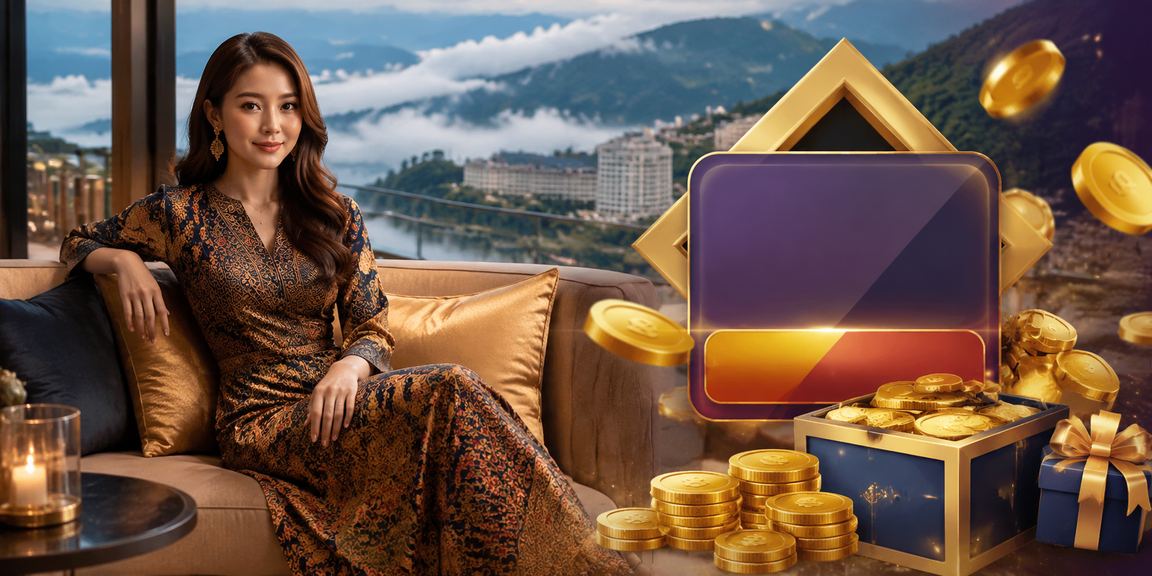 Hiburan kasino Genting Highlands batik menggambarkan suasana platform pubg2 yang premium